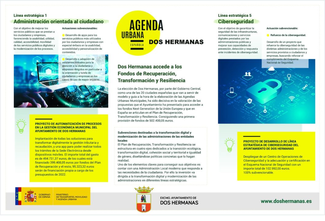 Los Fondos Next Generation llegarán a Dos Hermanas