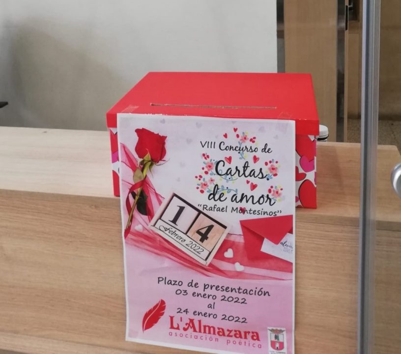 El VIII Certamen de Declaraciones y Cartas de Amor ya está en marcha