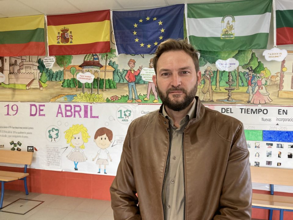 Alejandro Bueno, director del CEIP 19 de Abril