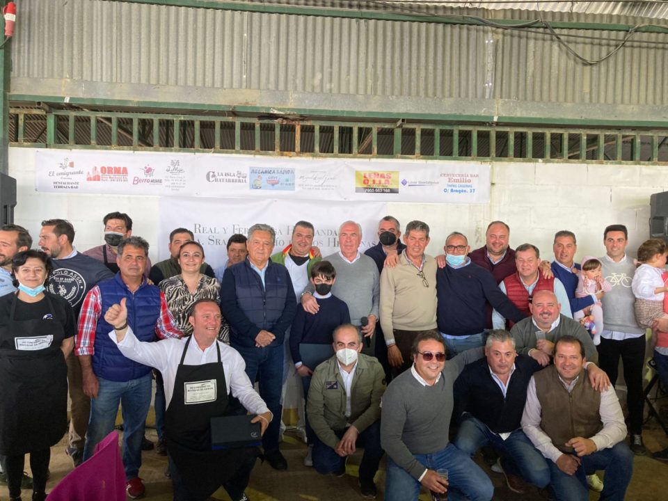 Tres primeros premios en el concurso de arroces del Rocío