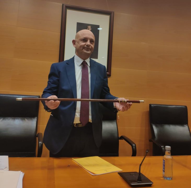 Primer discurso como alcalde de Francisco Rodríguez García
