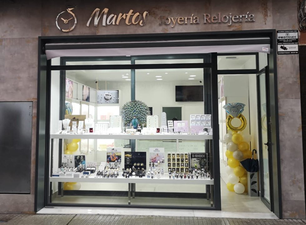 Joyería Relojería Martos inaugura su nueva tienda