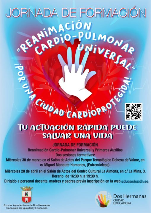 Taller de RCP y primeros auxilios para familia y profesorado