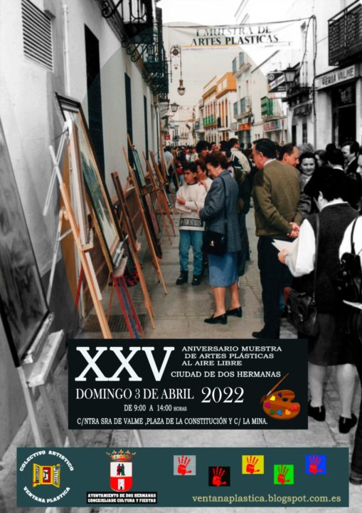 Este domingo será la Muestra de artes plásticas al aire libre