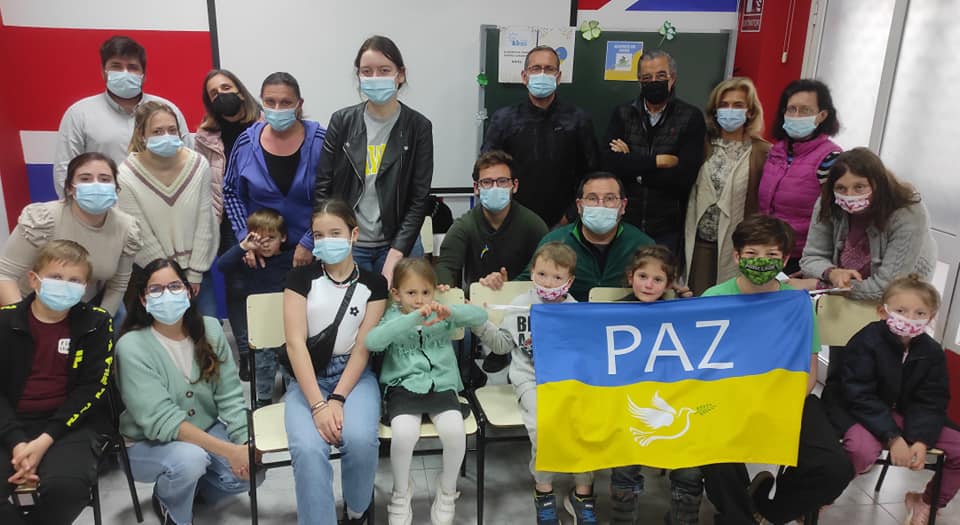 Los primeros niños ucranianos ya son atendidos por la Fundación Ideas