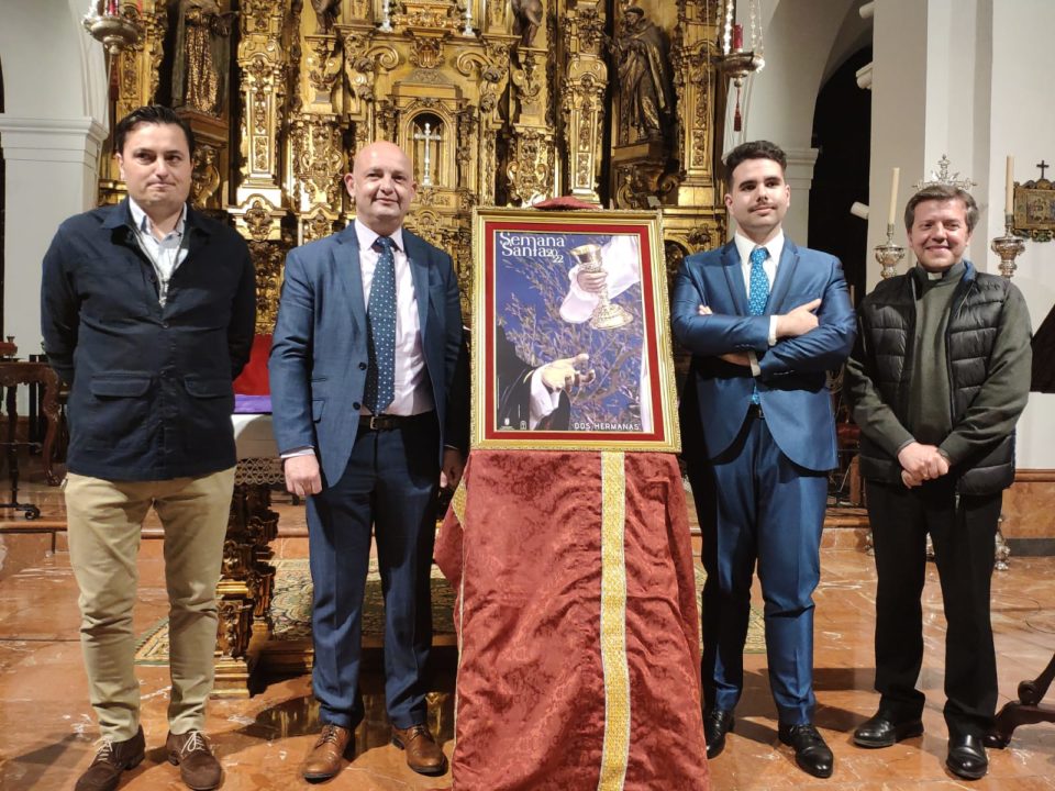 Un plano detalle de Oración, cartel de la Semana Santa 2022