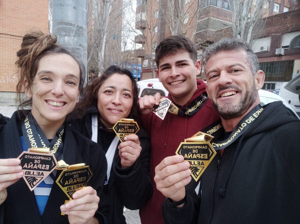 El subinspector de Policía Local, oro en Jiu-Jitsu