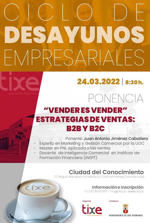 Estrategias de venta en el desayuno de Tixe