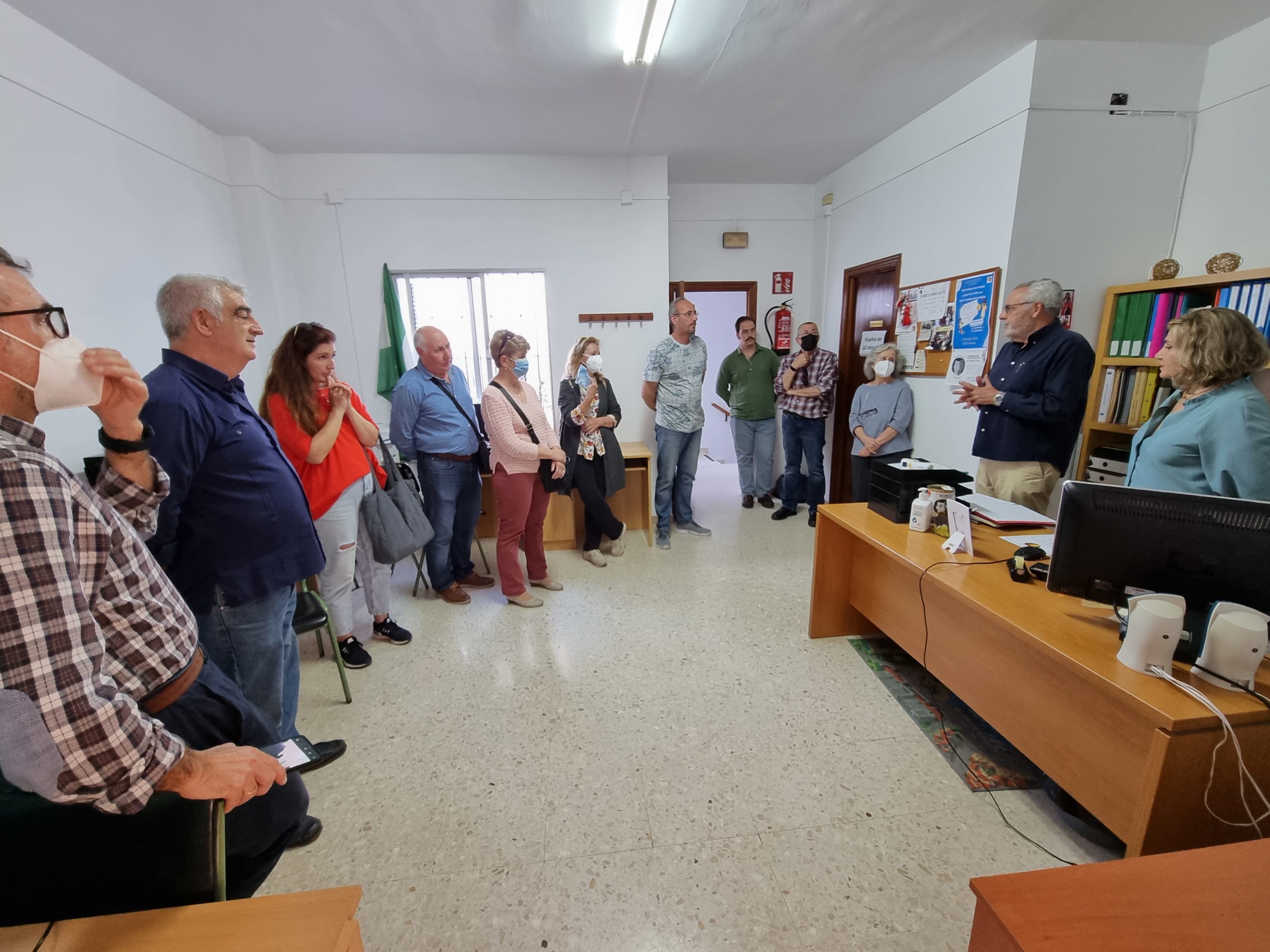 Elisa Galante Sánchez da nombre al aula de español para inmigrante