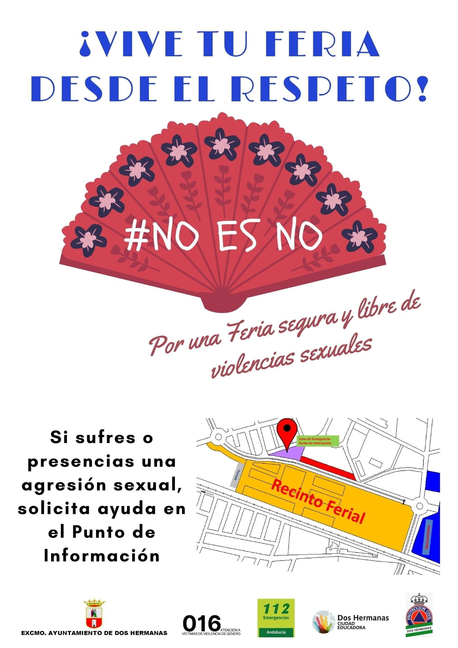 Campaña de prevención por una Feria libre de agresiones sexuales