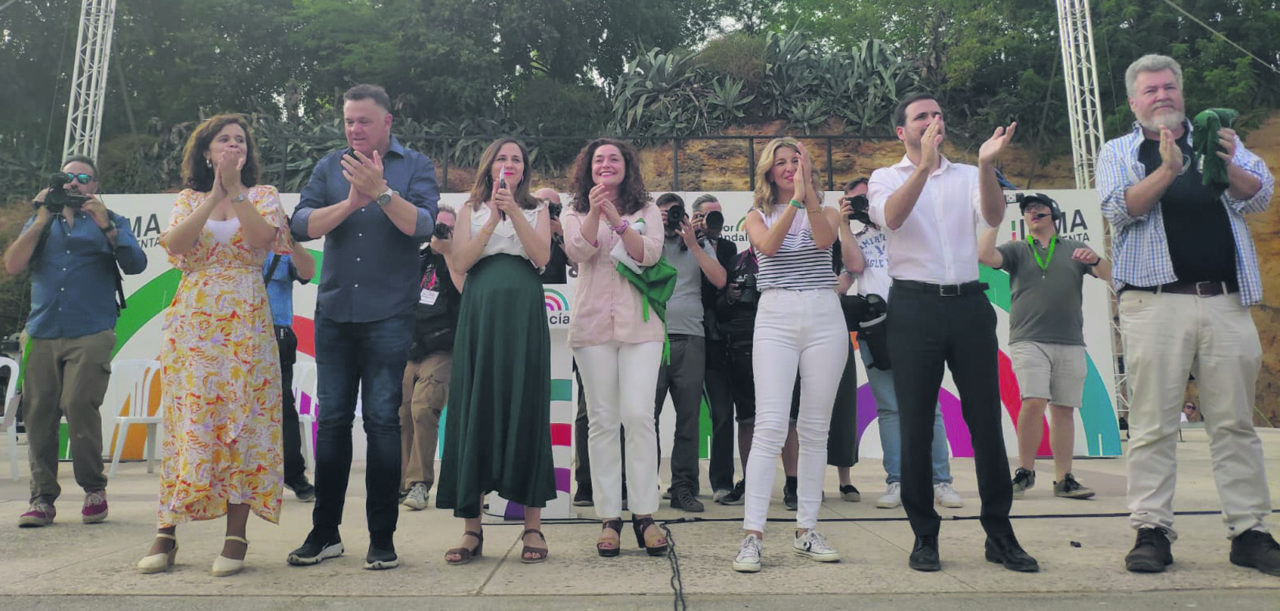 La plana mayor de Por Andalucía se dio cita en Dos Hermanas