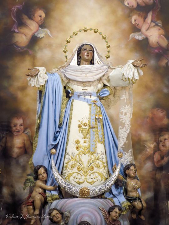La Virgen de la Asunción procesionará con la Banda de Tejera