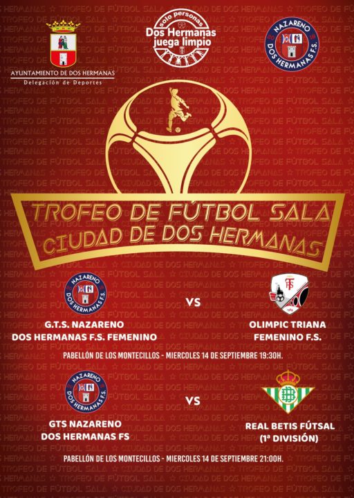 El II Torneo Ciudad de Dos Hermanas de fútbol sala ante el Betis