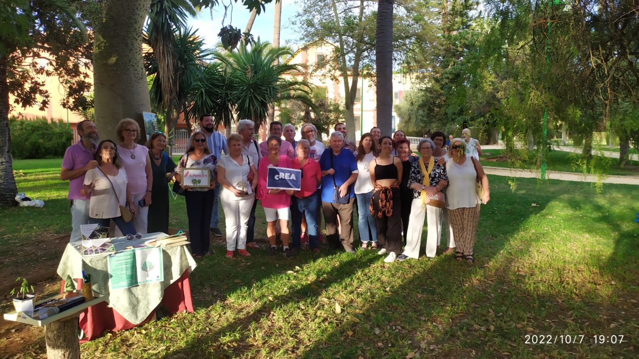 El árbol de las letras, primer evento cRea en Dos Hermanas