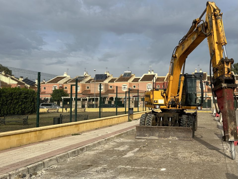Renovación de pavimentos en aparcamientos públicos de la ciudad
