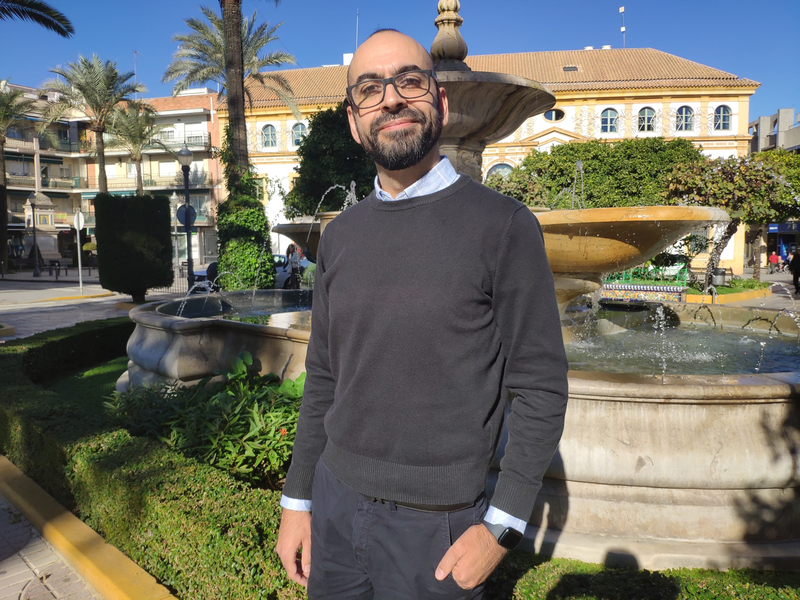 José Manuel Sánchez, presidente de la Asociación Musical RC