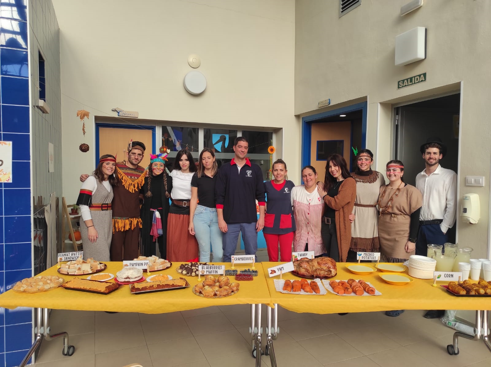 Convivencia de Acción de Gracias en English Academy La Cigüeña