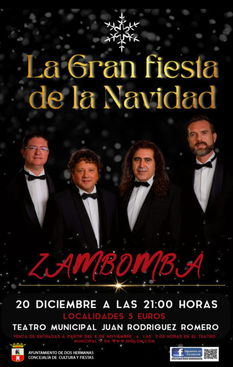 Zambombá con Los Cantores de Híspalis en el teatro municipal