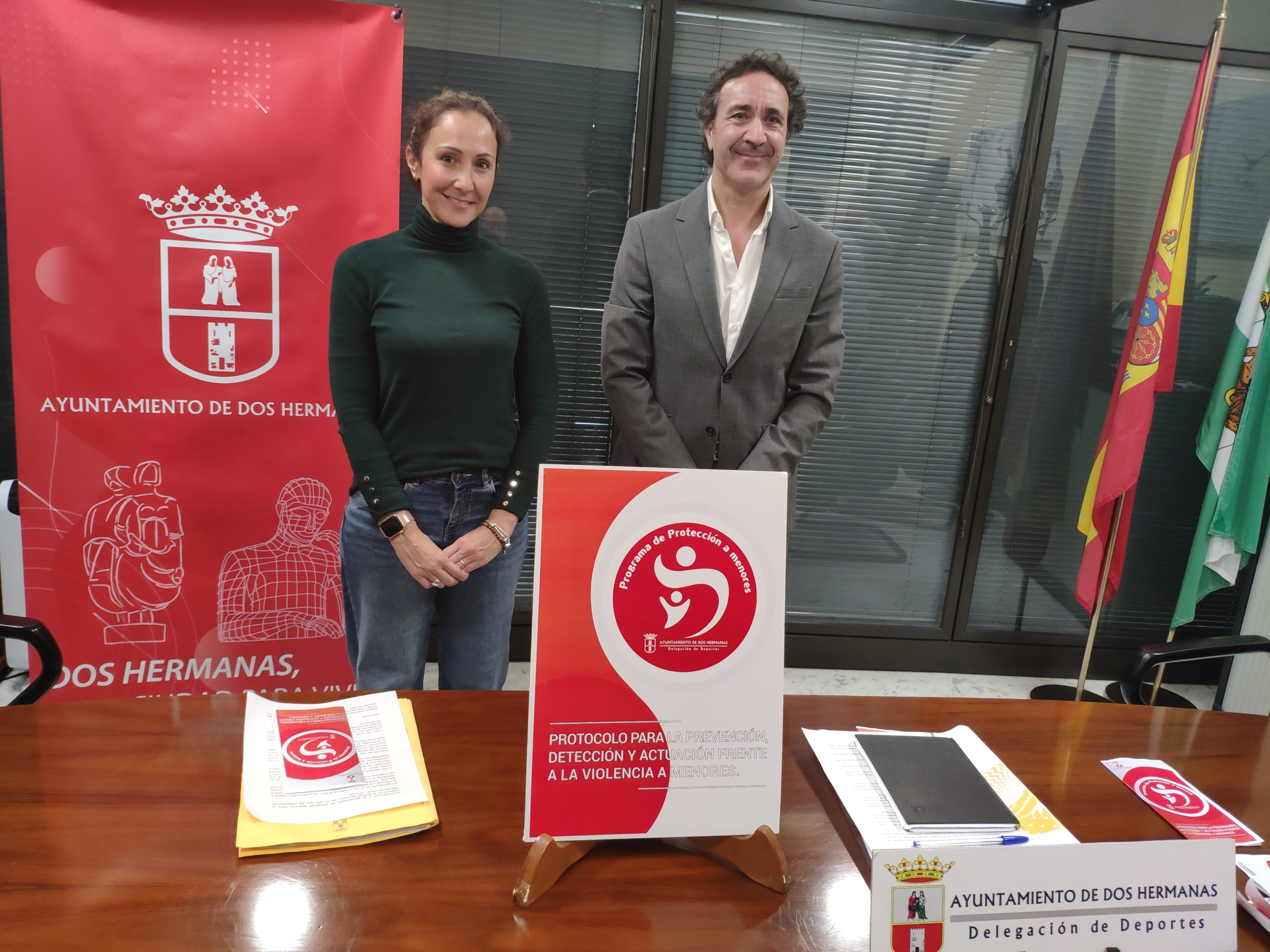 El Programa de Protección de Menores llega a las instalaciones deportivas