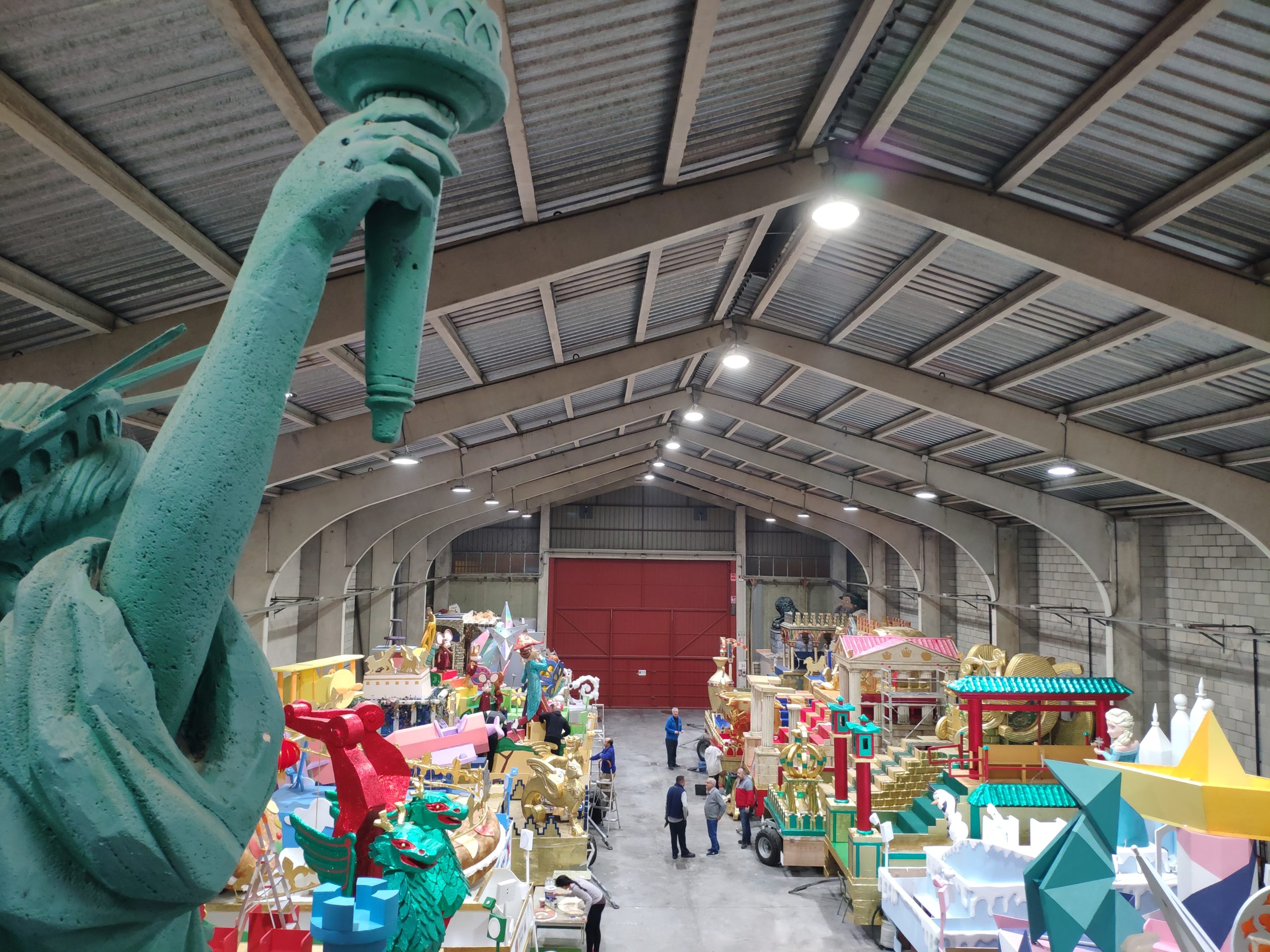 Las carrozas del recuerdo de la cabalgata de Reyes Magos