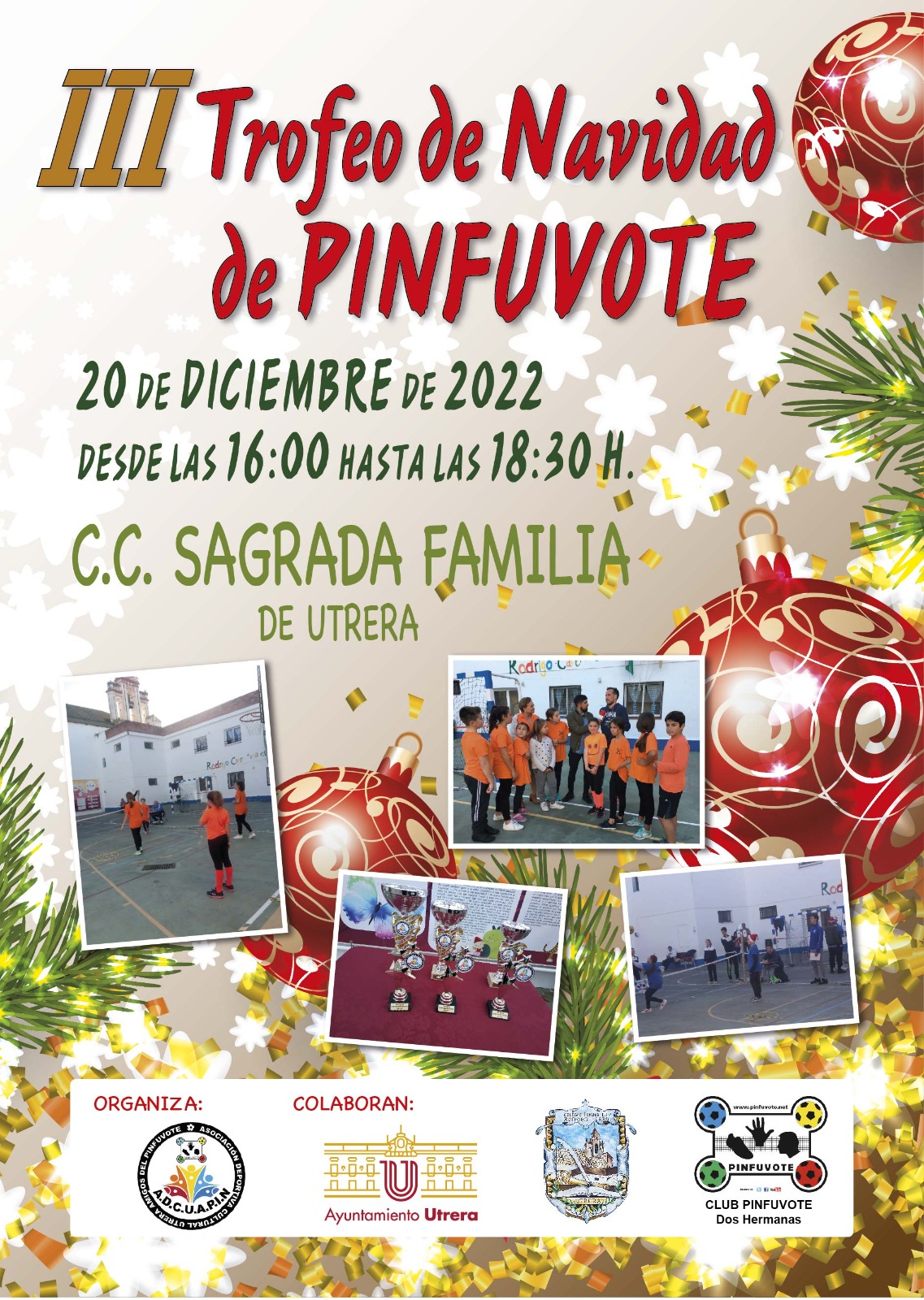 El CEIP 19 de Abril en el Torneo Navideño de Pinfuvote de Utrera