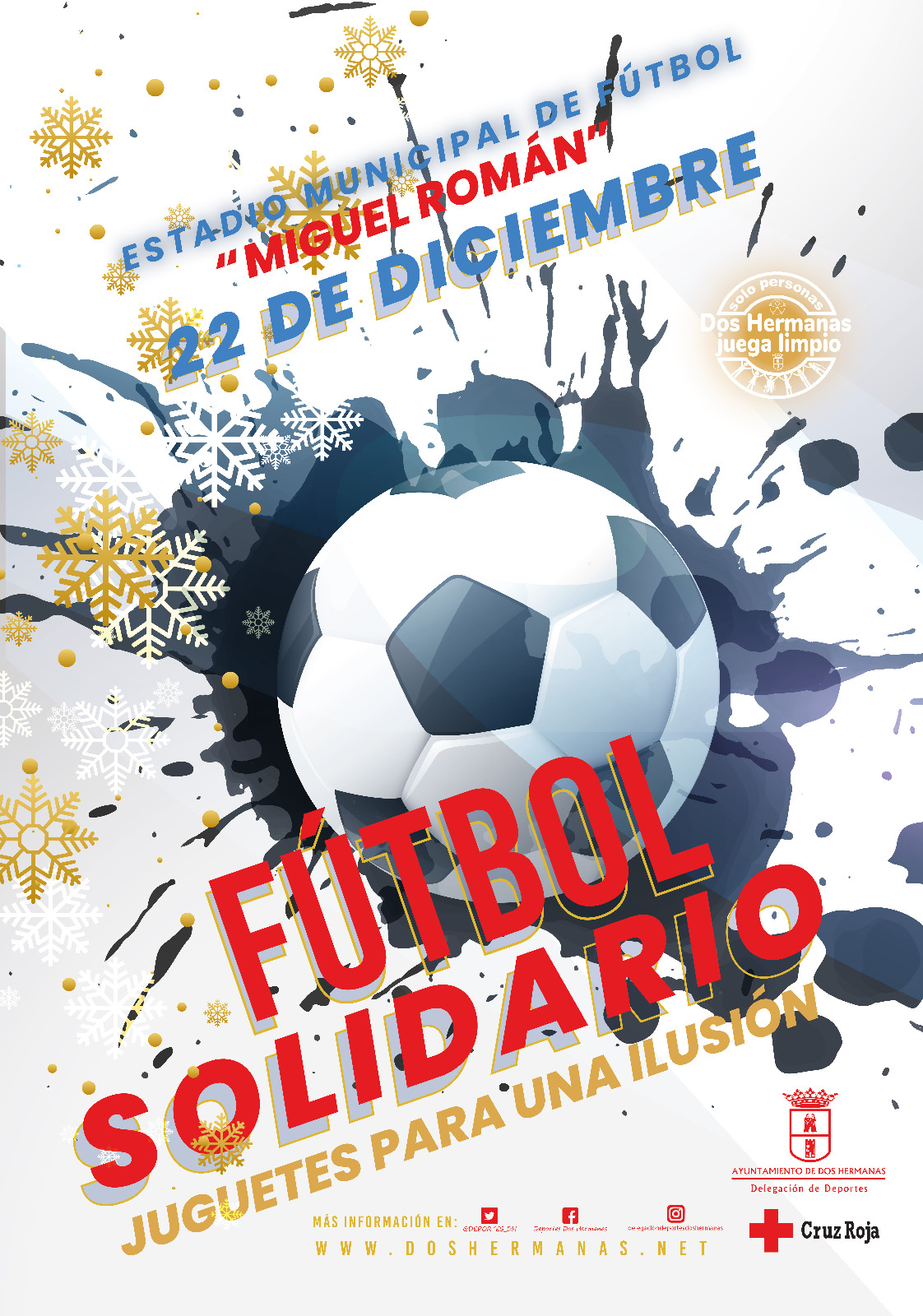 La jornada Fútbol Solidario vuelve al Miguel Román