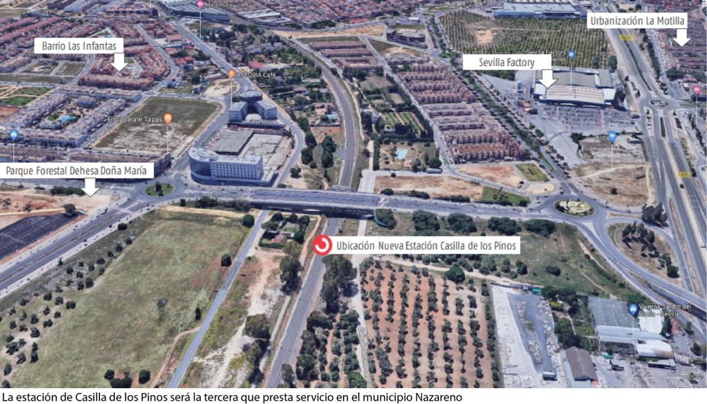 El proyecto básico del apeadero de Casilla de los Pinos, adjudicado