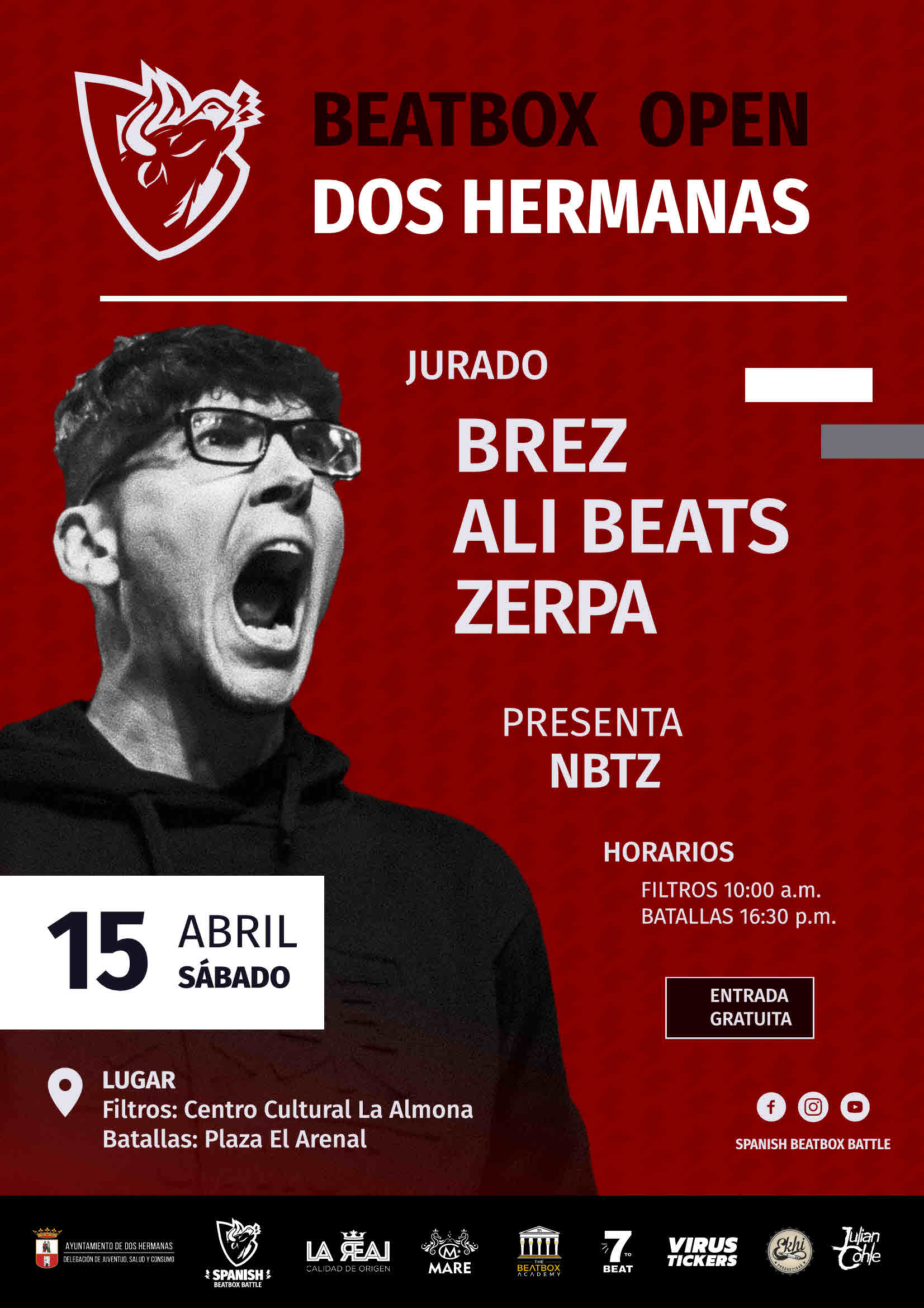 Primera semifinal de la Spanish Beatbox Battle en Dos Hermanas