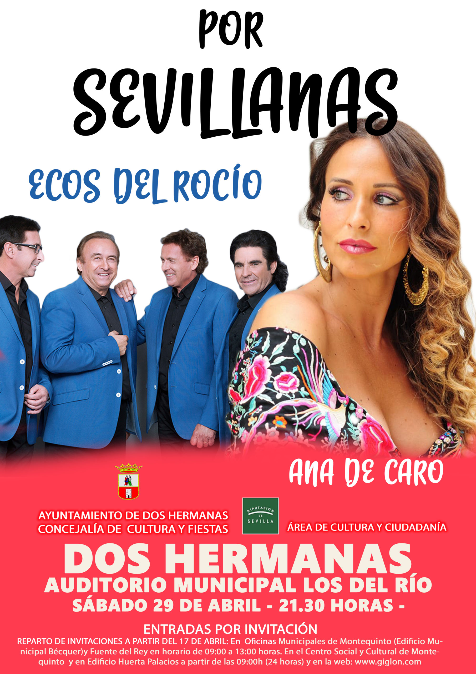 Los pulgones aplazan el concierto de sevillanas en el auditorio