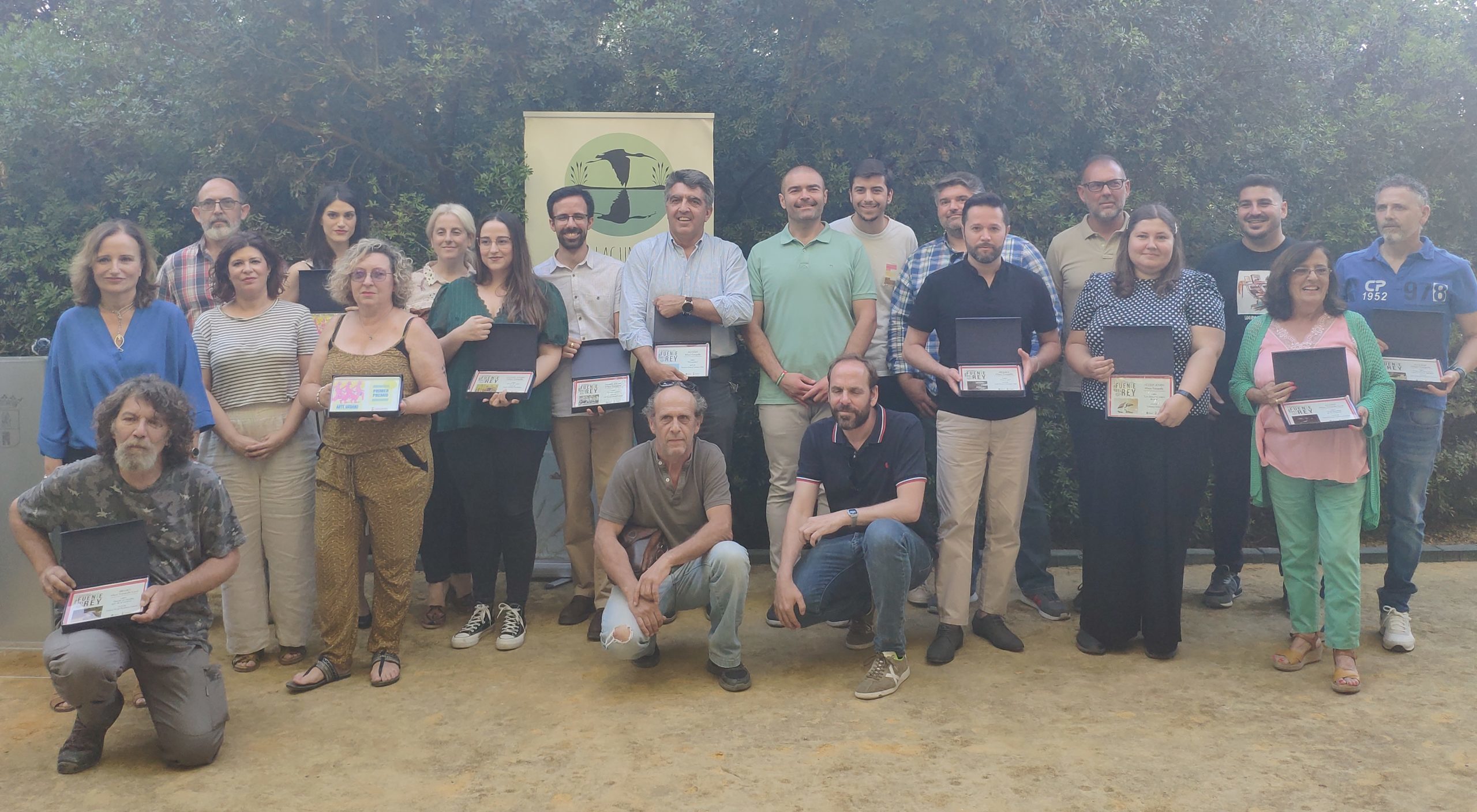 Entrega de los premios a los mejores murales y fotos de la laguna