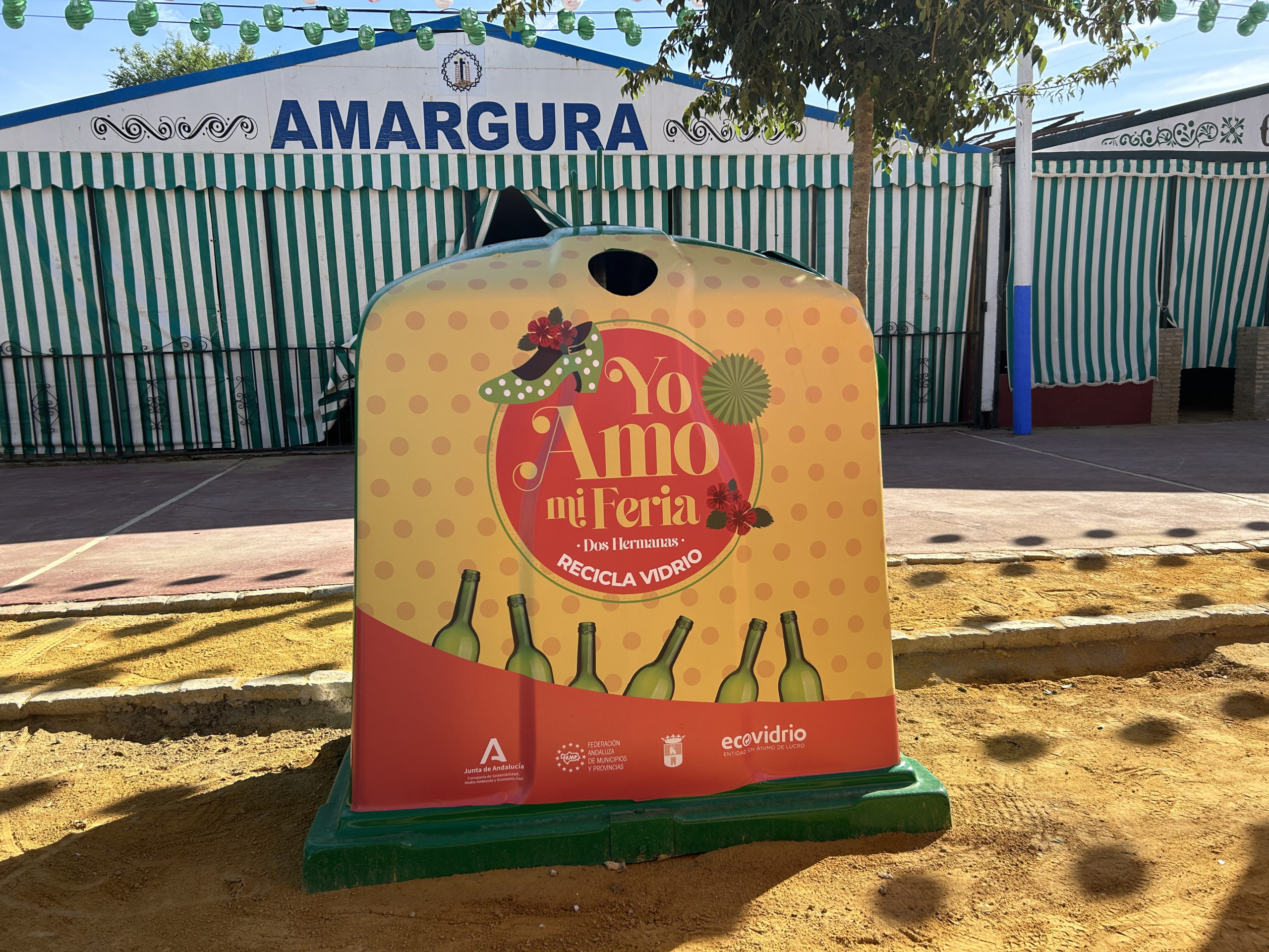 Yo amo mi feria, reciclo vidrio es la nueva campaña de reciclaje