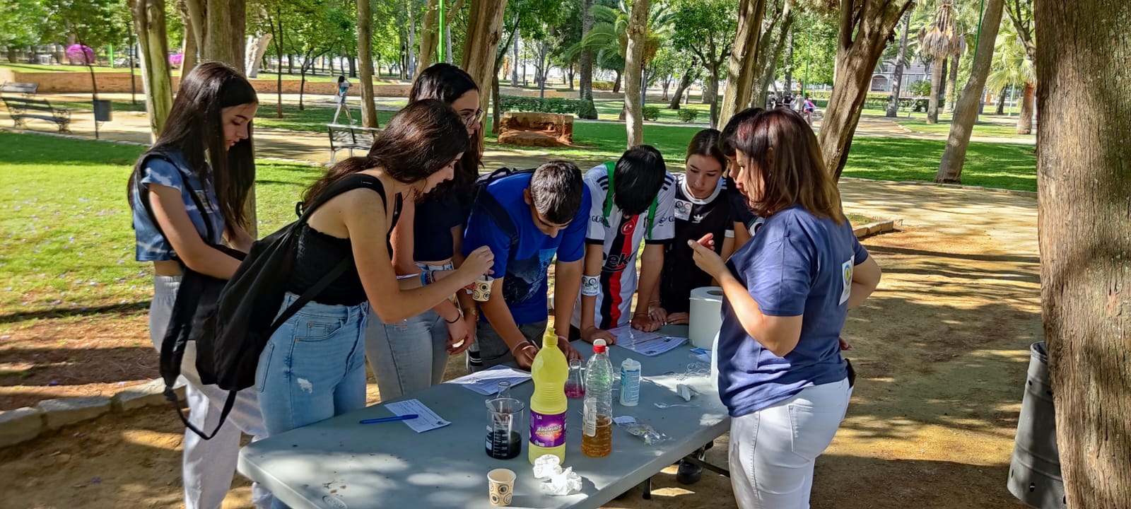 II Gymkana Científica intercentros en el Parque de La Alquería