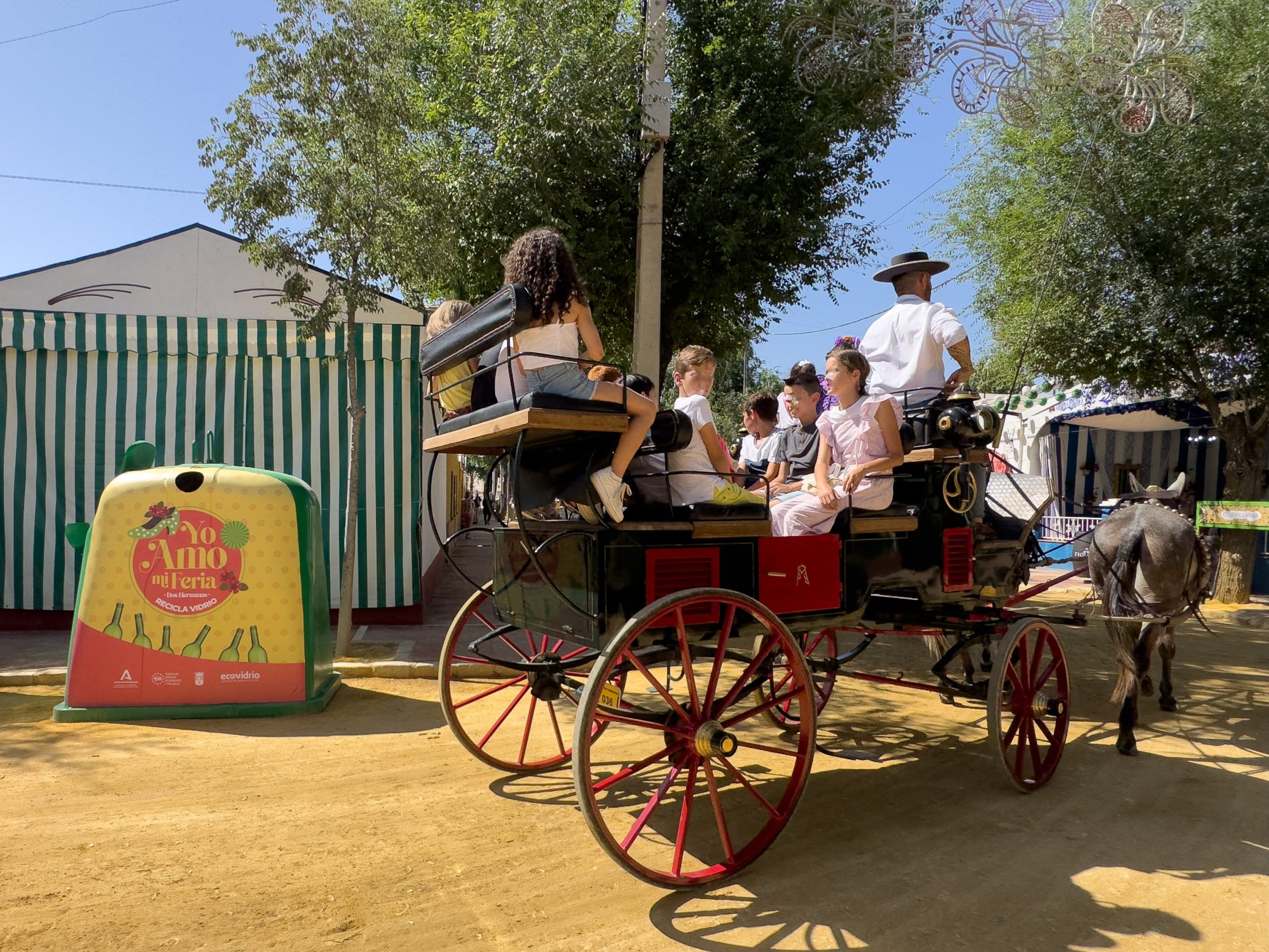 23 toneladas de vidrio se han recogido en la Feria de Mayo