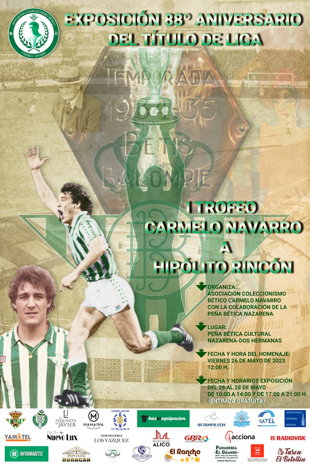 88 Aniversario del título de liga en la Peña Bética Nazarena