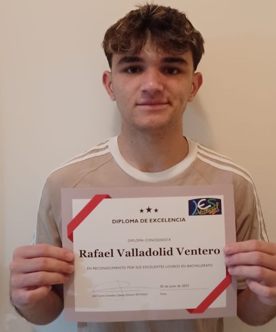 Rafael Valladolid Ventero saca un 13,9 en Selectividad