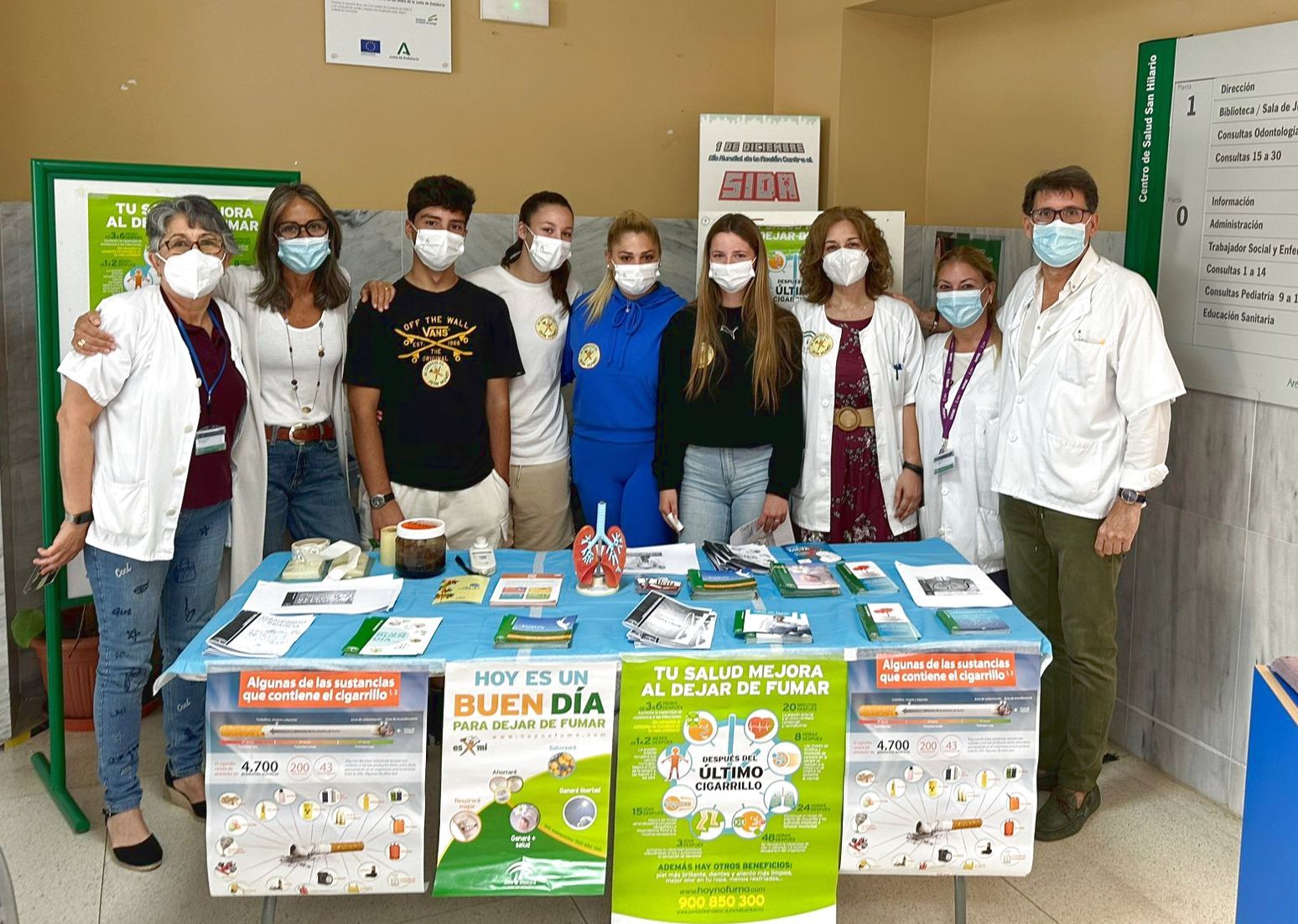 El Día Mundial sin Tabaco llega a los centros de salud