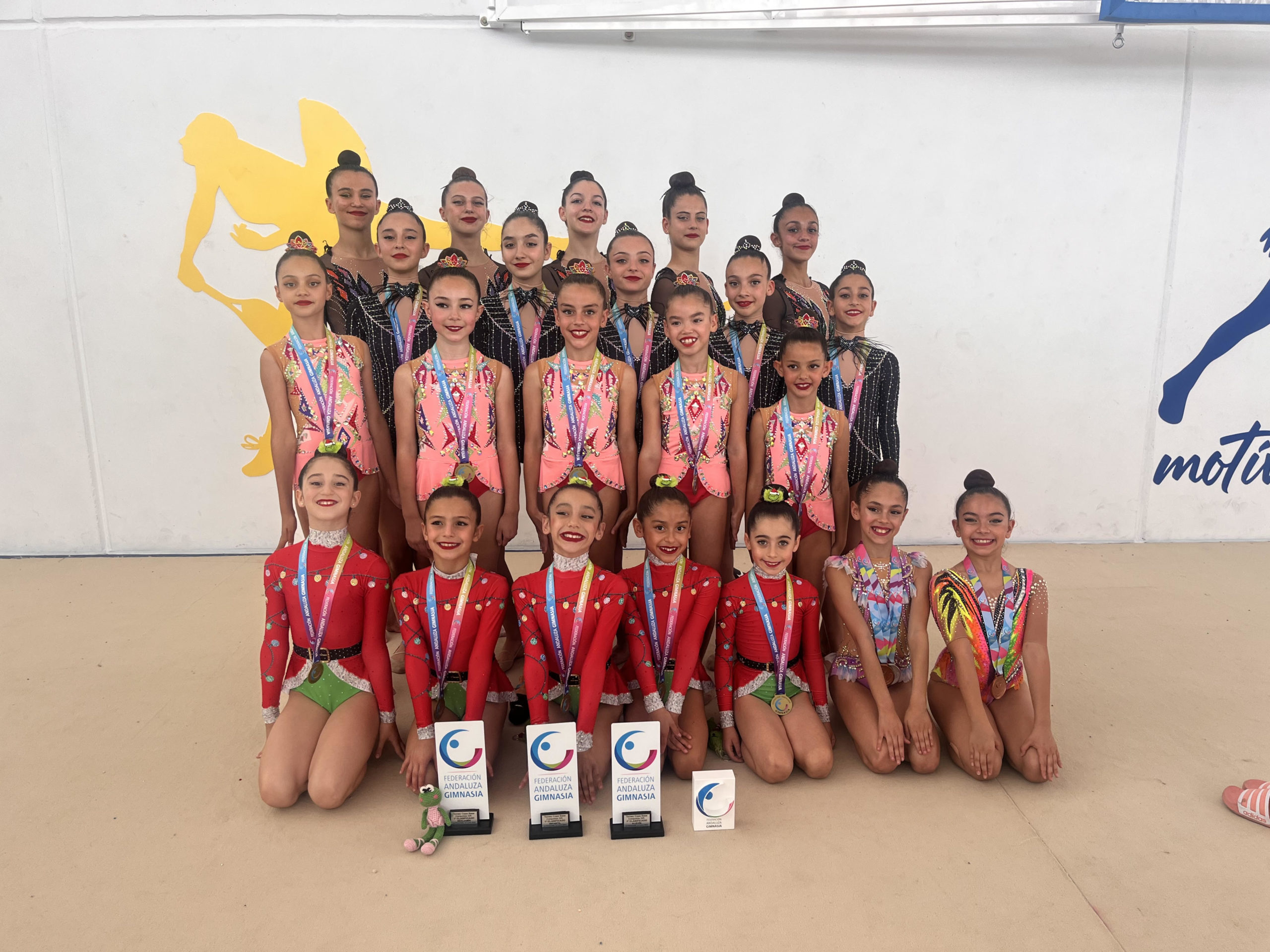 Nuevos éxitos en su palmarés para la rítmica nazarena