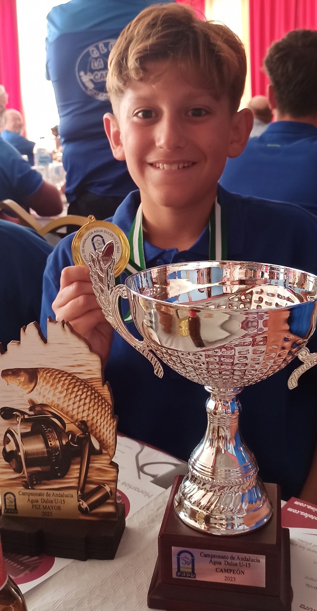 Pablo Oliva se proclama campeón andaluz de pesca en agua dulce