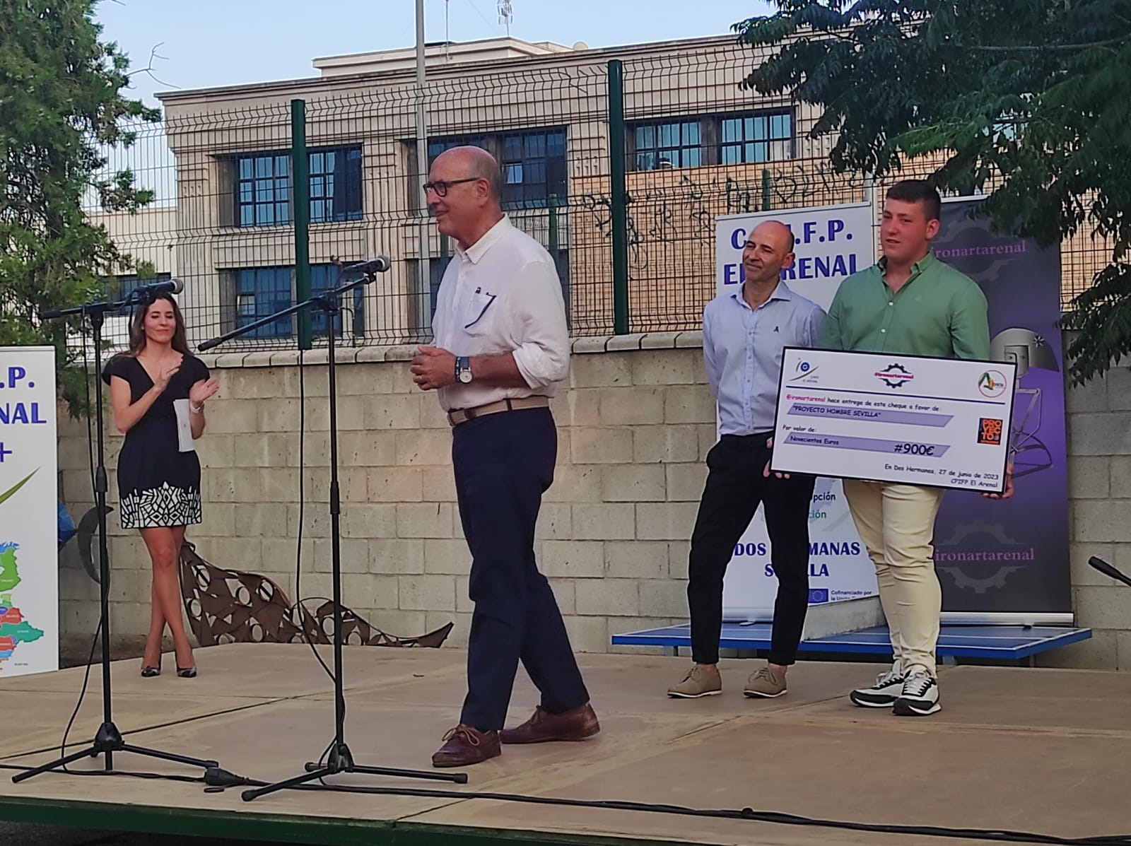 Proyecto Hombre recibe 900 euros de IronArtArenal