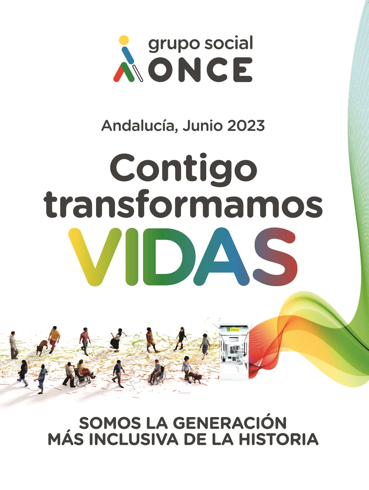 Semana de la ONCE: Mesa informativa y simulación de compra