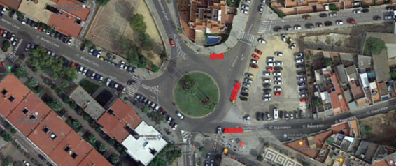 Alteraciones puntuales de los autobuses por los actos de Valme