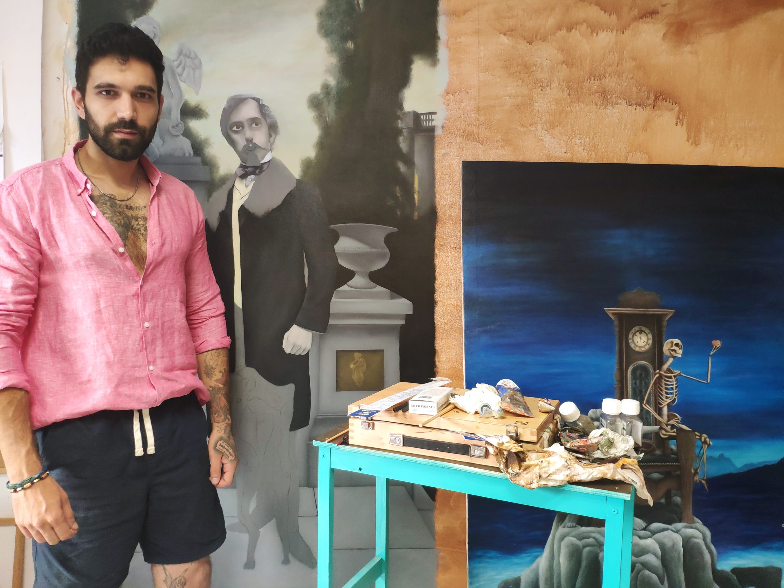 Tonendi se convierte en el pintor de historias