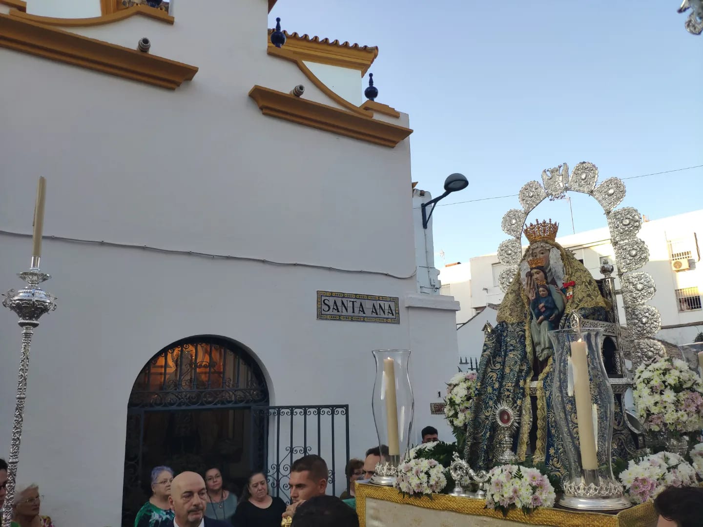 Recorrido más tradicional para la procesión de Santa Ana