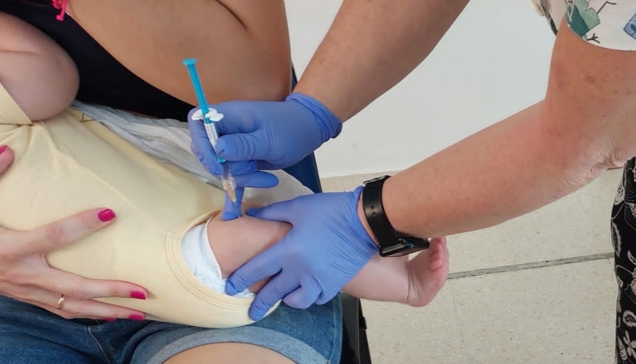 Inmunización contra la bronquiolitis a más de 460 infantes