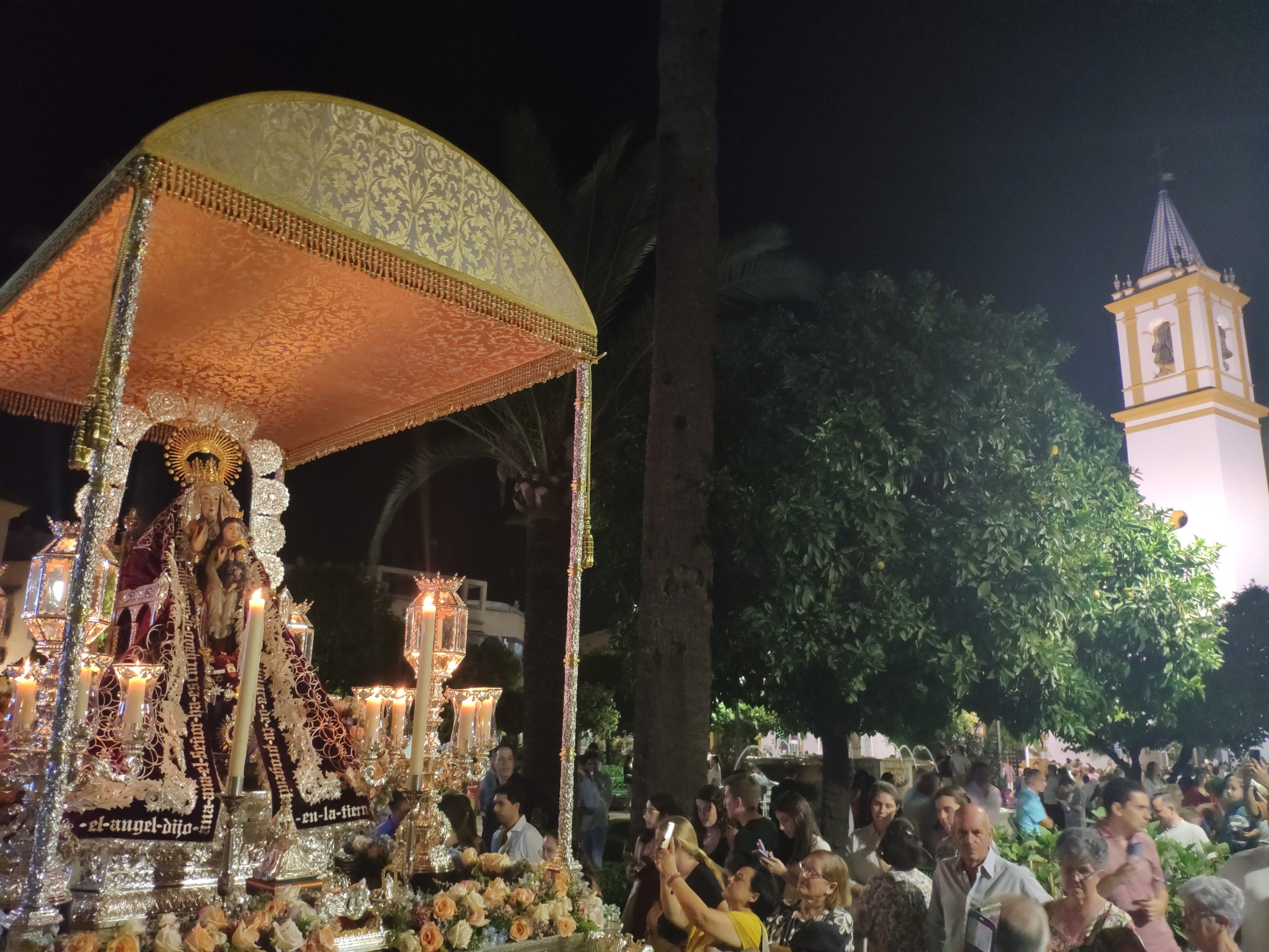 Noche extraordinaria en torno a Santa Ana