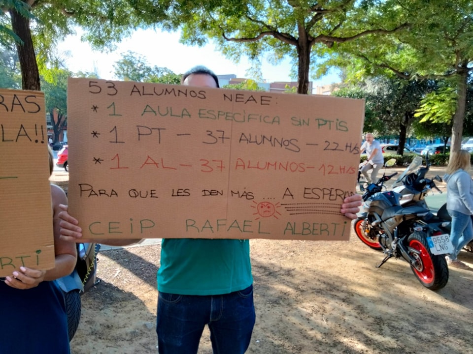1.057 firmas de apoyo a la petición de más personal específico