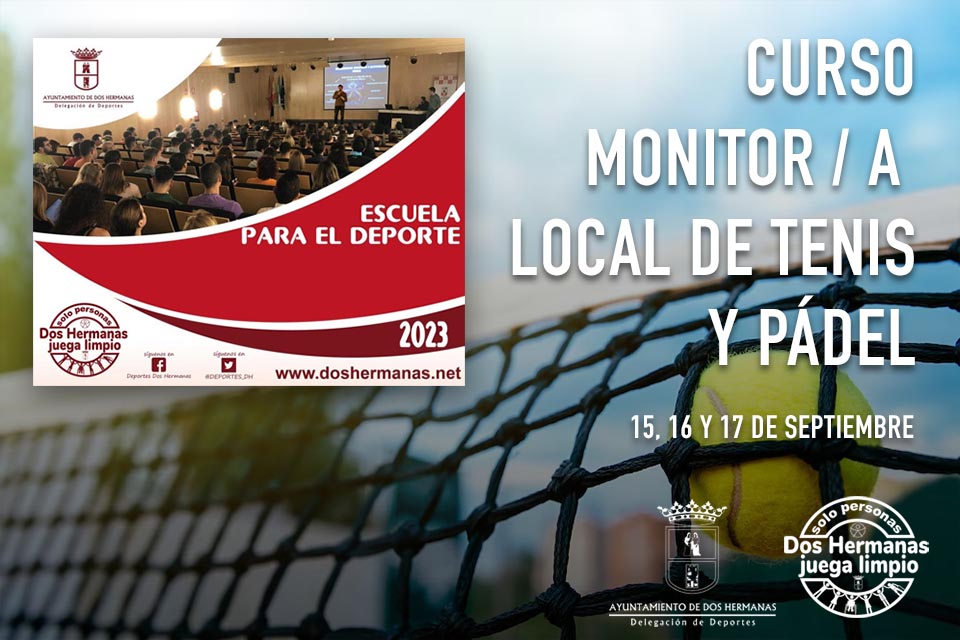 Curso de monitor local de tenis y pádel
