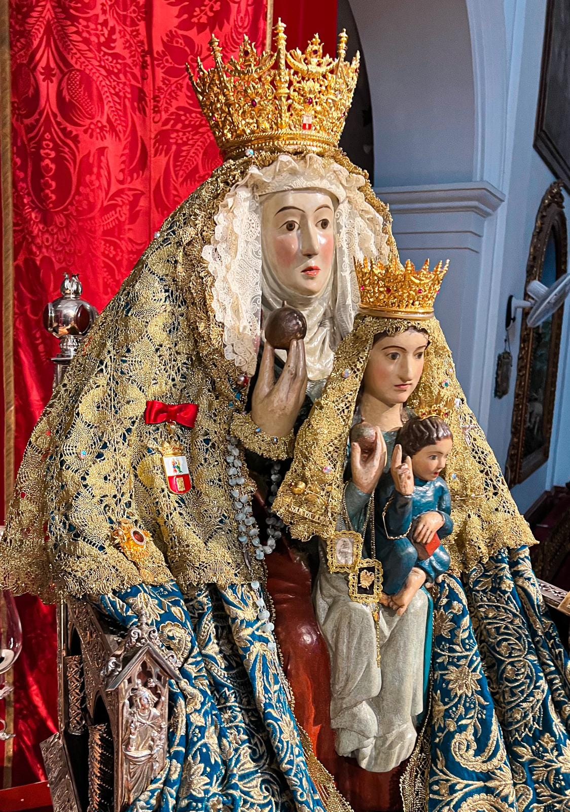 La Residencia de San Rafael recibe hoy a Santa Ana