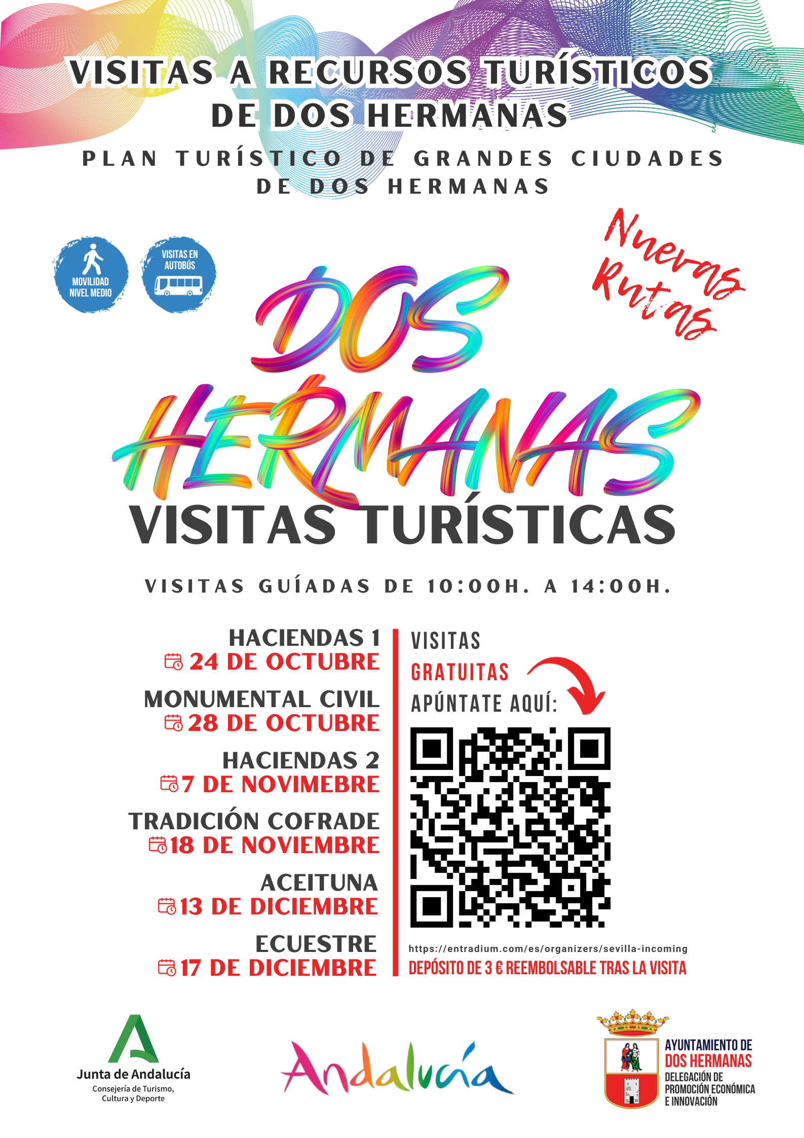 Nueva serie de visitas guiadas por la Dos Hermanas más turística