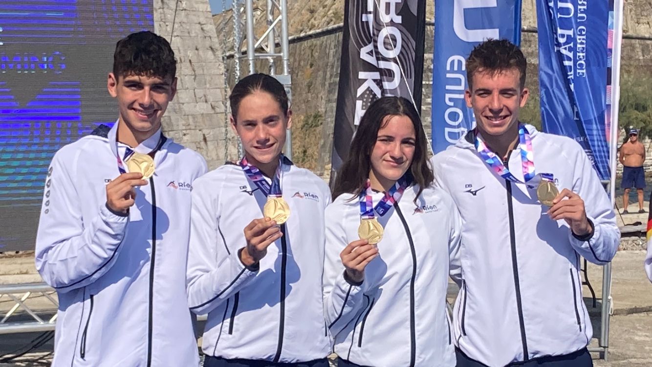 Cristóbal Vargas Trujillo es campeón de Europa sub16 en aguas abiertas